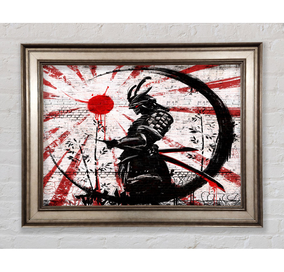 Der Samurai - Einzelne Bilderrahmen Kunstdrucke