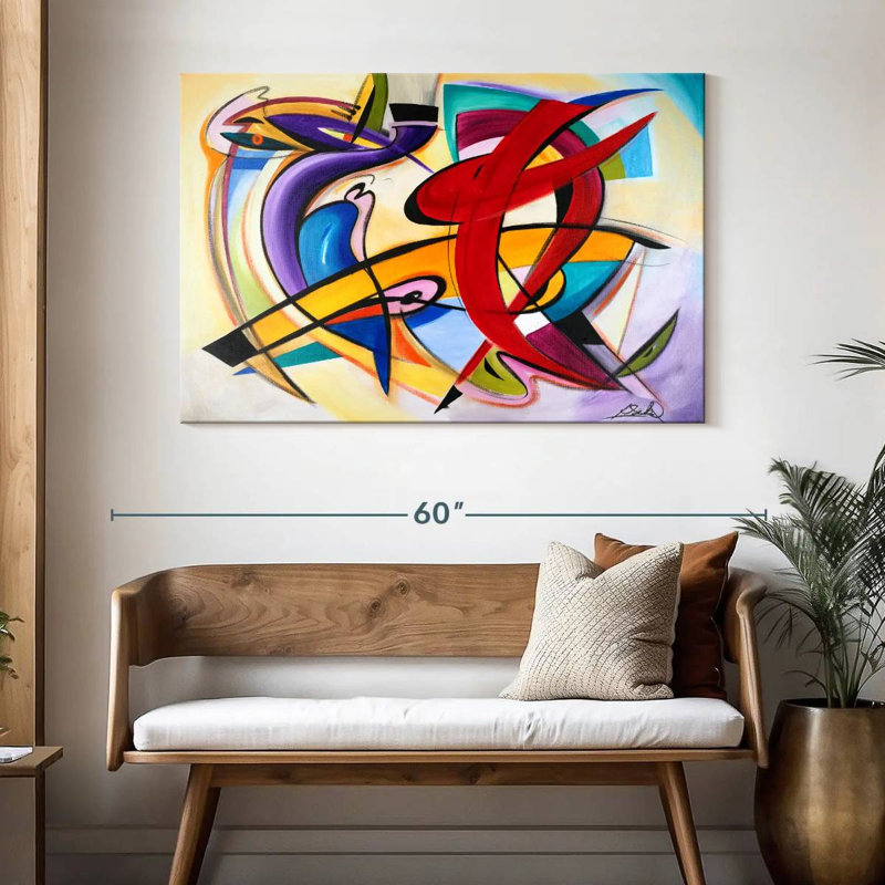 Avery Dynamic Dance, 32" H x 48" W