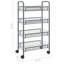 Petree 46 cm W Kitchen Cart with-1210650668