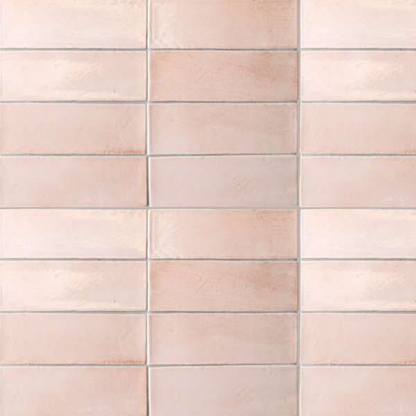 Rena 2X6 Crystal Pink Glossy