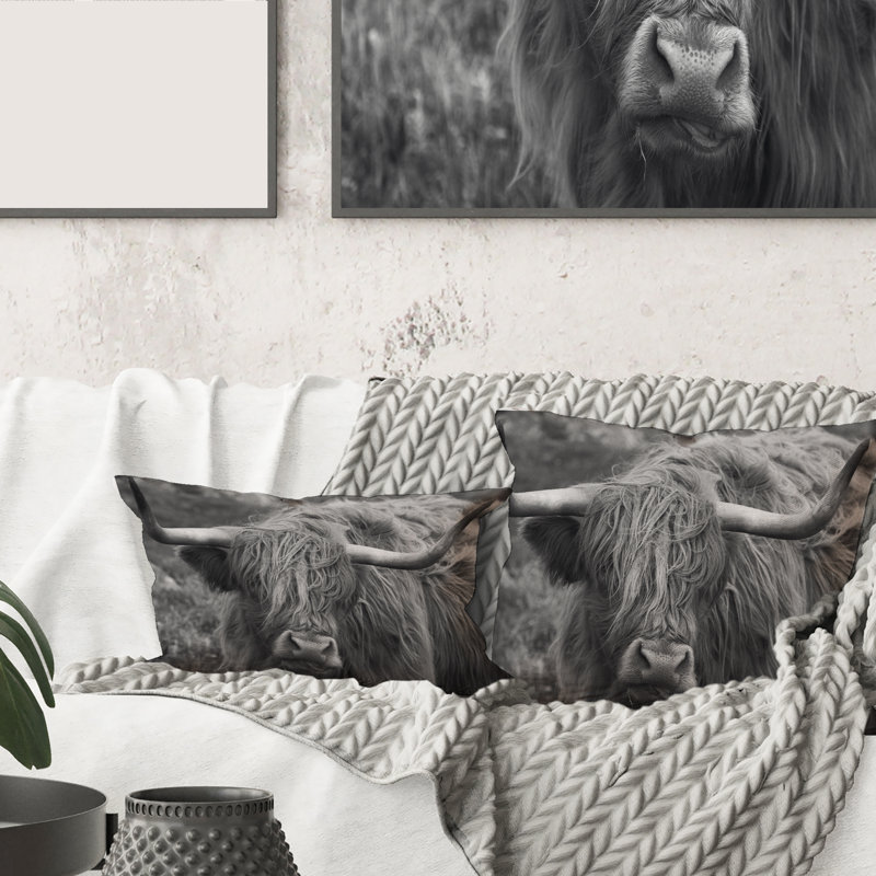 Animal Print Throw Pillow