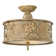 Baddock Fabric Semi Flush Mount