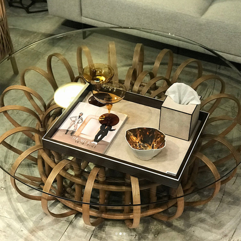 Aiden Cocktail Table, Natural