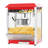 Popcorn Machine, 10 Oz Kettle, 1300w Countertop Popcorn Maker For 48 Cups Per Batch, Movie Theater Popcorn Popper With 3-switch Control, 2 Scoops 1 Cup