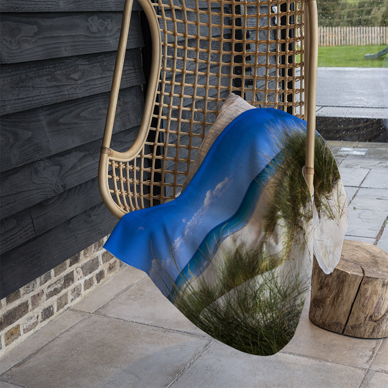 Dominicia Plain Weave / Muslin Throw Blanket