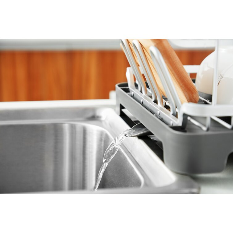 Rebrilliant Whittingham Deluxe Stainless Steel Countertop Dish Rack &  Reviews