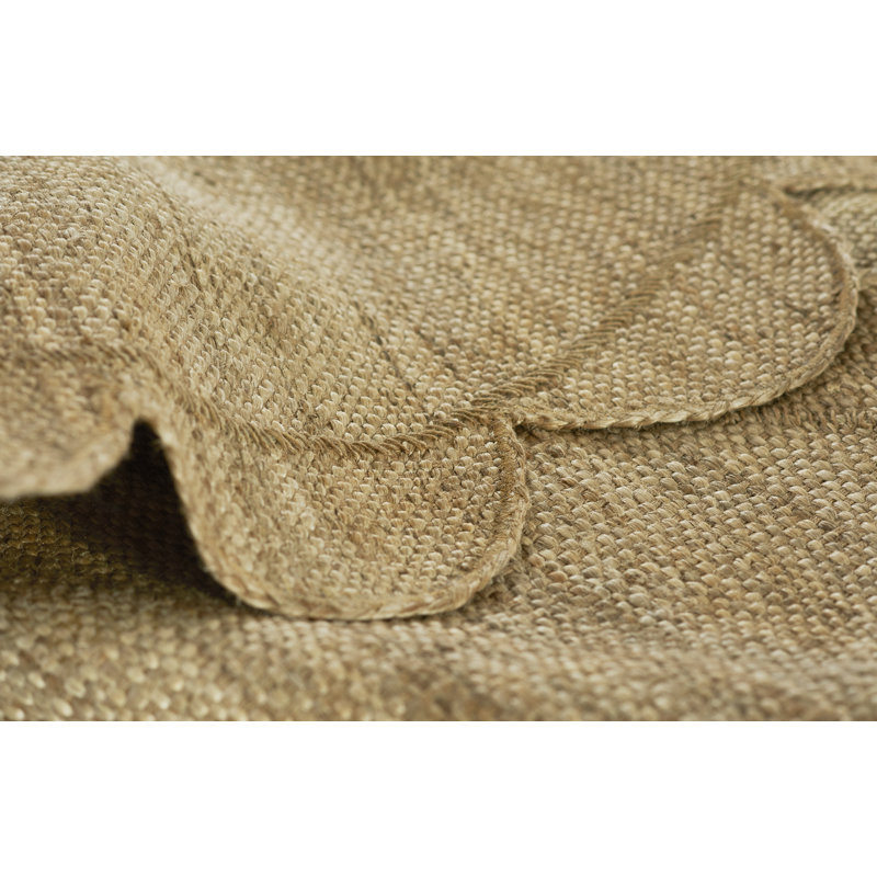 Pure Salt By Momeni Parikia Hand Woven Jute Natural Area Rug 8' X 11', Round 6'