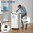 Erivess 8000 BTU Portable Air Conditioners Quiet Portable Cooling AC Up to 400 Sq.Ft. with Dehumidifier