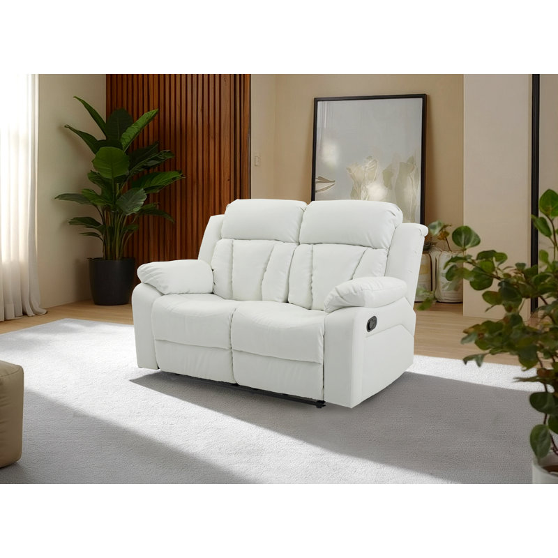 Causeuse inclinable Novellara, Blanc