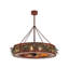Rustic Lodge 12 - Light Chandelier