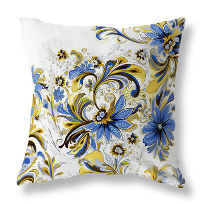 Coussin décoratif réversible Wild Flora Fusion