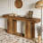 Rustic Console Table Sofa Table Hallway Table-1622882396
