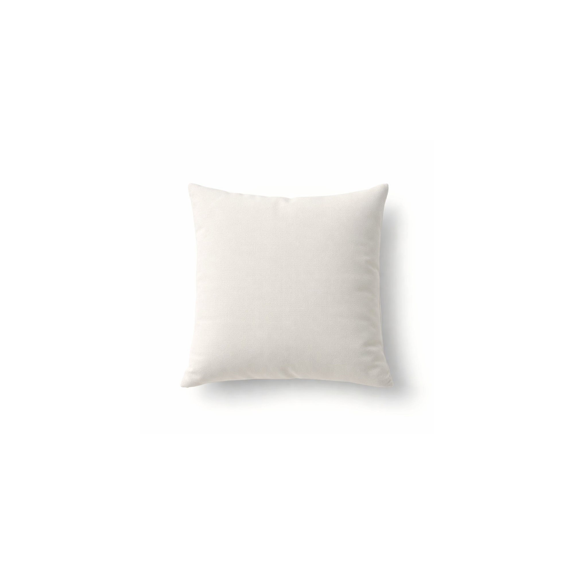 Indoor/Outdoor Throw Pillow, Square 16", Canvas Natural Sunbrella® Canvas
