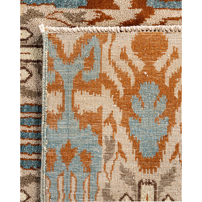 Overdyed One-of-a-Kind 8' 3" X 10' 5" Hand Knotted Area Rug
