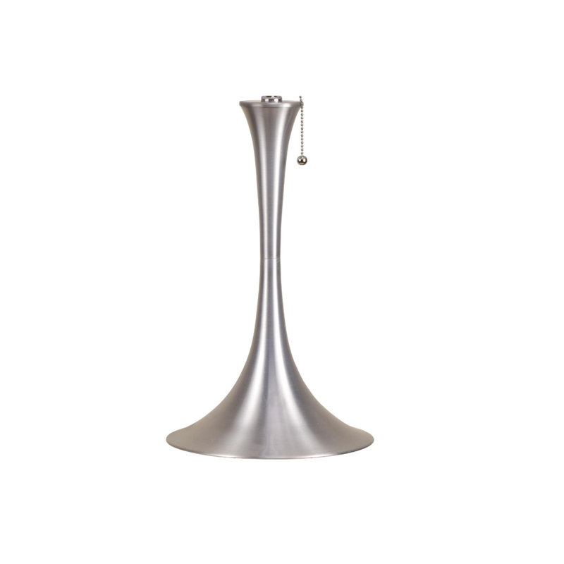 Retro Silver Metal Table Lamp