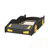 Twin Size Race Car-Shaped Platform Bed with Wheels and Storage-390832836-391345507