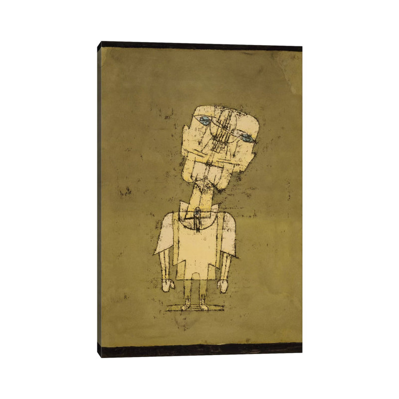 Ghost Of A Genius, 1922 by Paul Klee - Print on Canvas, Wrapped Canvas, 20.32 cm H x 30.48 cm W