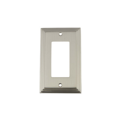 Deco 1-Gang Rocker Wall Plate