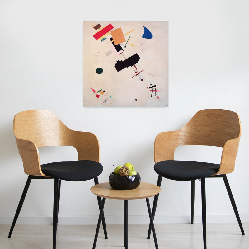 Suprematist Composition No.56, 1916 Abstract Classic Colorful Wall Art Print by Kazimir Severinovich Malevich - Print