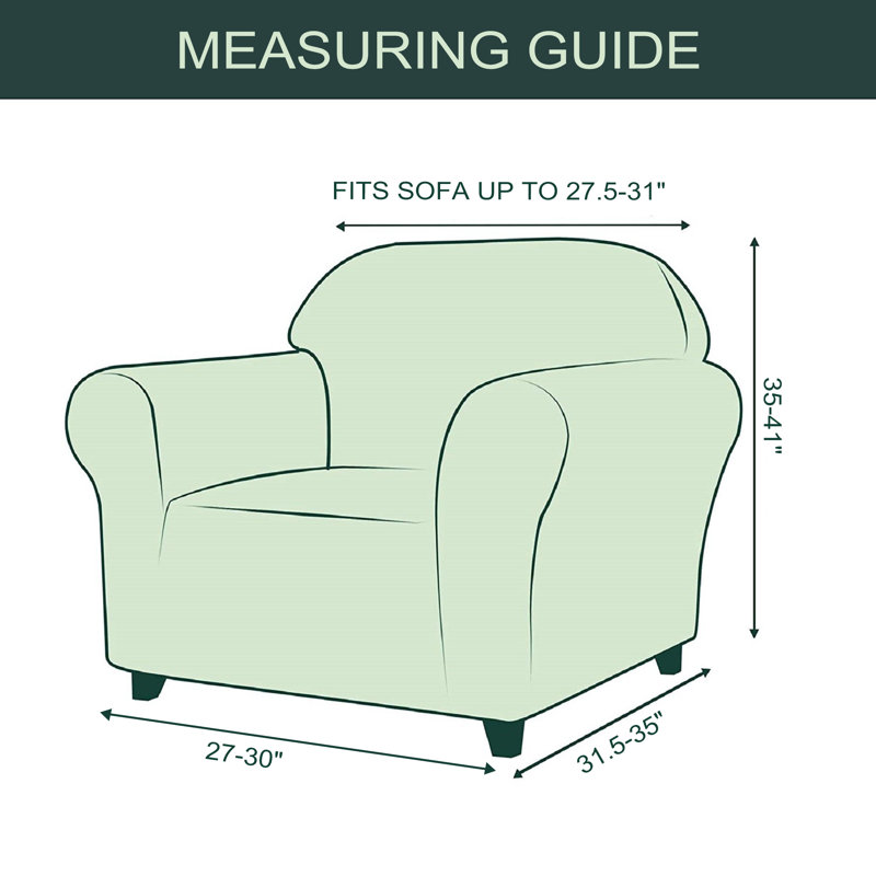 Housse pour fauteuil à coussins carrés / rectangulaires Zoie, Mélange de polyester bleu