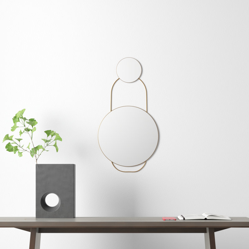 Jeromey Circle Wall Mirror