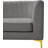 Enson Velvet U-Shaped Sectional Reversible-253914446