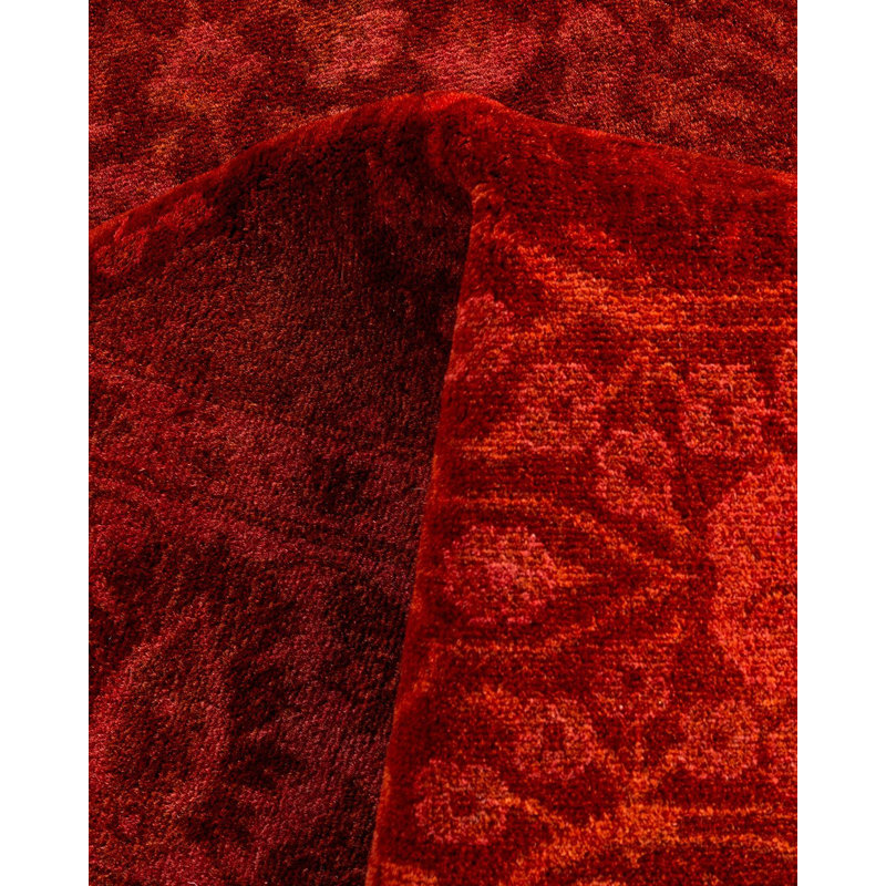 Overyed One-of-a-Kind Runner 3' x 8'3" Hand Knotted Area Rug