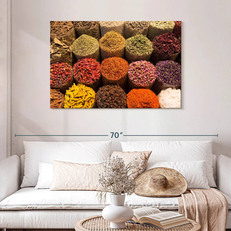 Yarlin Spice Baskets, 30" H x 45" W