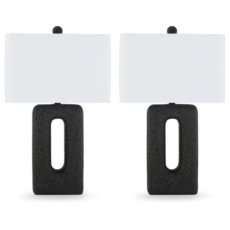 Ensemble de 2 lampes de table Caytlin