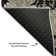 Premium Machine Washable Prisco Black Rug