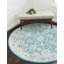 Tapis turquoise / gris Kalf-31820940
