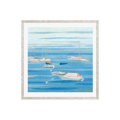 Summer Regatta I Painting by Emma Scarvey
