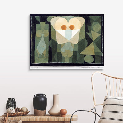 Reproduction d’art sur toile, "la physionomie de A Bloodcell" par Paul Klee
