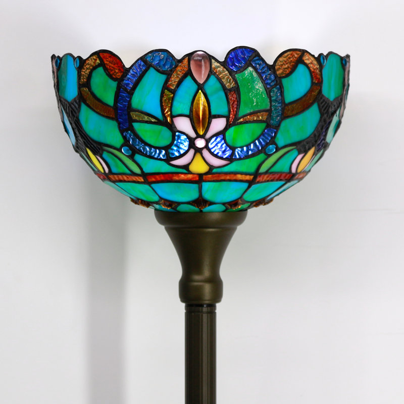 Longford 67'' Bronze Torchiere Floor Lamp Floor Lamp Set