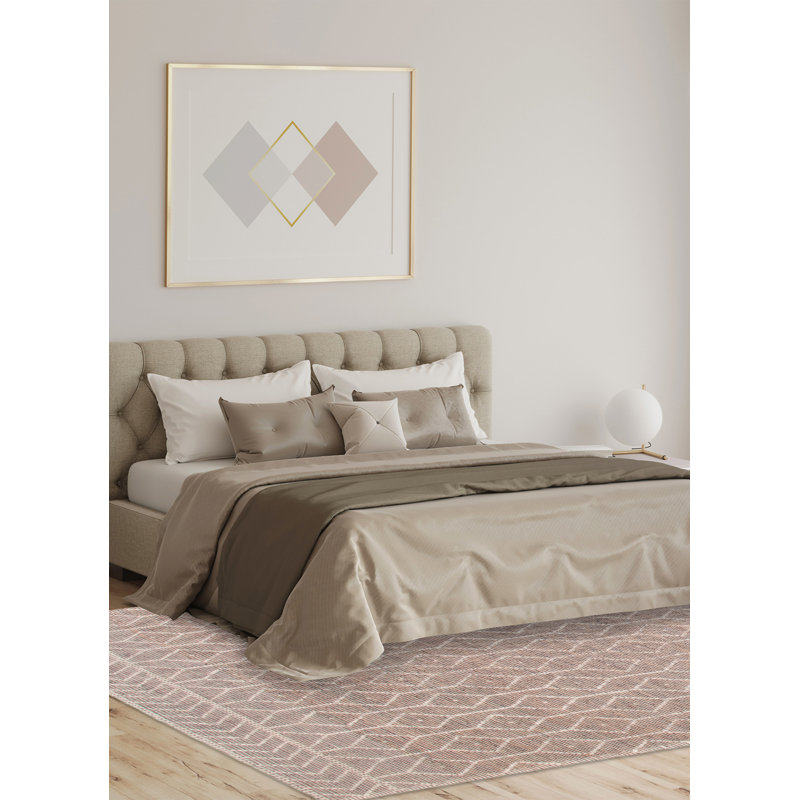 Tapis rectangulaire en laine Sprera, Rectangle 6 pi 1 po x 9 pi 1 po