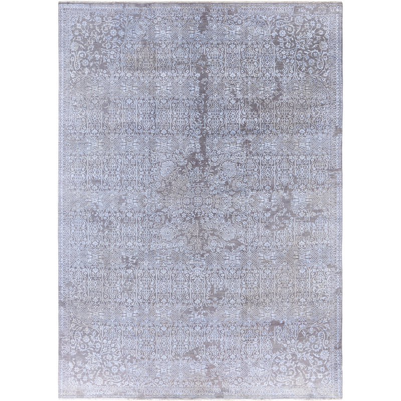 Overdyed One-of-a-Kind 9' x 12'3" Hand Knotted Area Rug