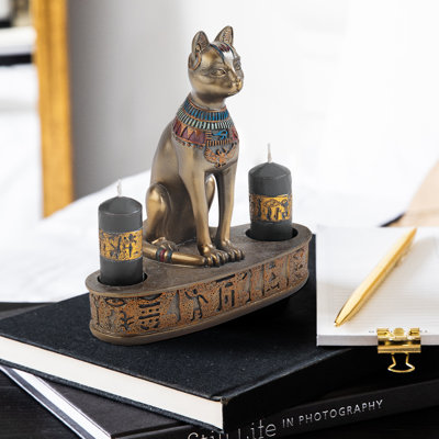 Altar of the Goddess Bastet Figurine