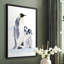 «Emperor Penguins I», reproduction encadrée - bois massif-835035956-835035957