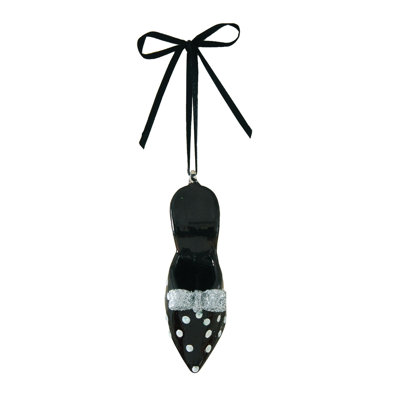 4.25'' Glass Hanging Figurine Ornament
