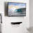 Mount-It! Tempered Glass Cable Box Wall Mount Shelves for AV, Electronic Components, Gaming Consoles