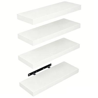 Tablette flottante 4 pièces