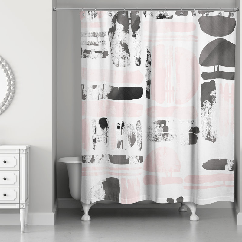 Rideau de douche simple Noyola