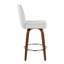 Tabouret de comptoir à hauteur fixe Henry - ensemble de 2-100169972