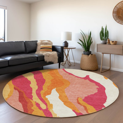 Premium Machine Washable Cossette AMF1047 Waves Rug