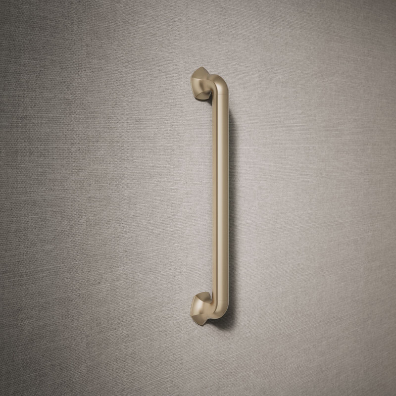 Barre d'appui occasion, H 2,69 po x l 18 po, Bronze brossé vibrant