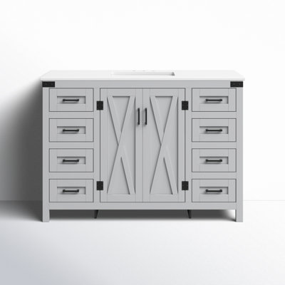 Slayton 48'' Single Bathroom Vanity