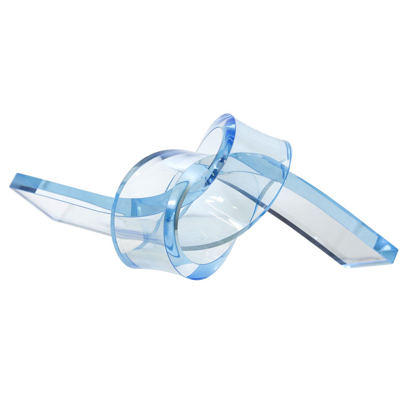Ridhima Acrylic Knot, Light Blue