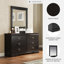 Commode double 6 tiroirs avec miroir Amaaima