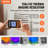 VEVOR Thermal Imaging Camera, 256 x 192 IR Resolution Pocket Infrared Thermal Imager with WiFi