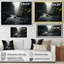 Chute d'eau dynamique - impressions sur toile-333280366-333280373